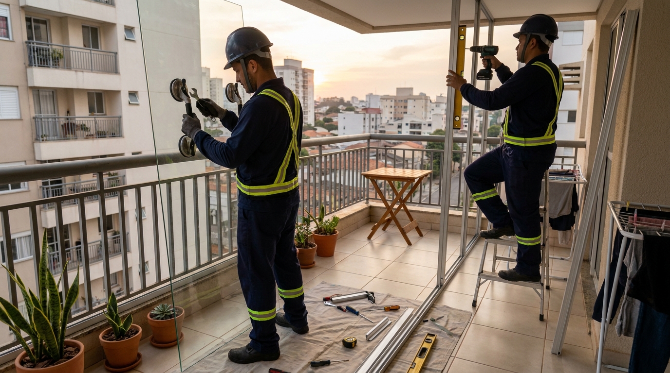Divisórias em Vidro em Contagem‑MG