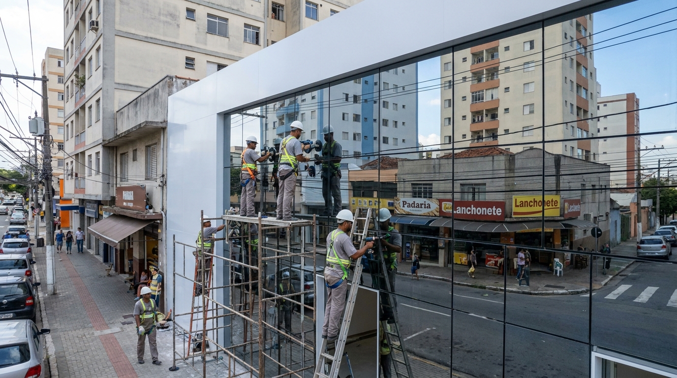 Fechamentos em Vidro em Contagem‑MG
