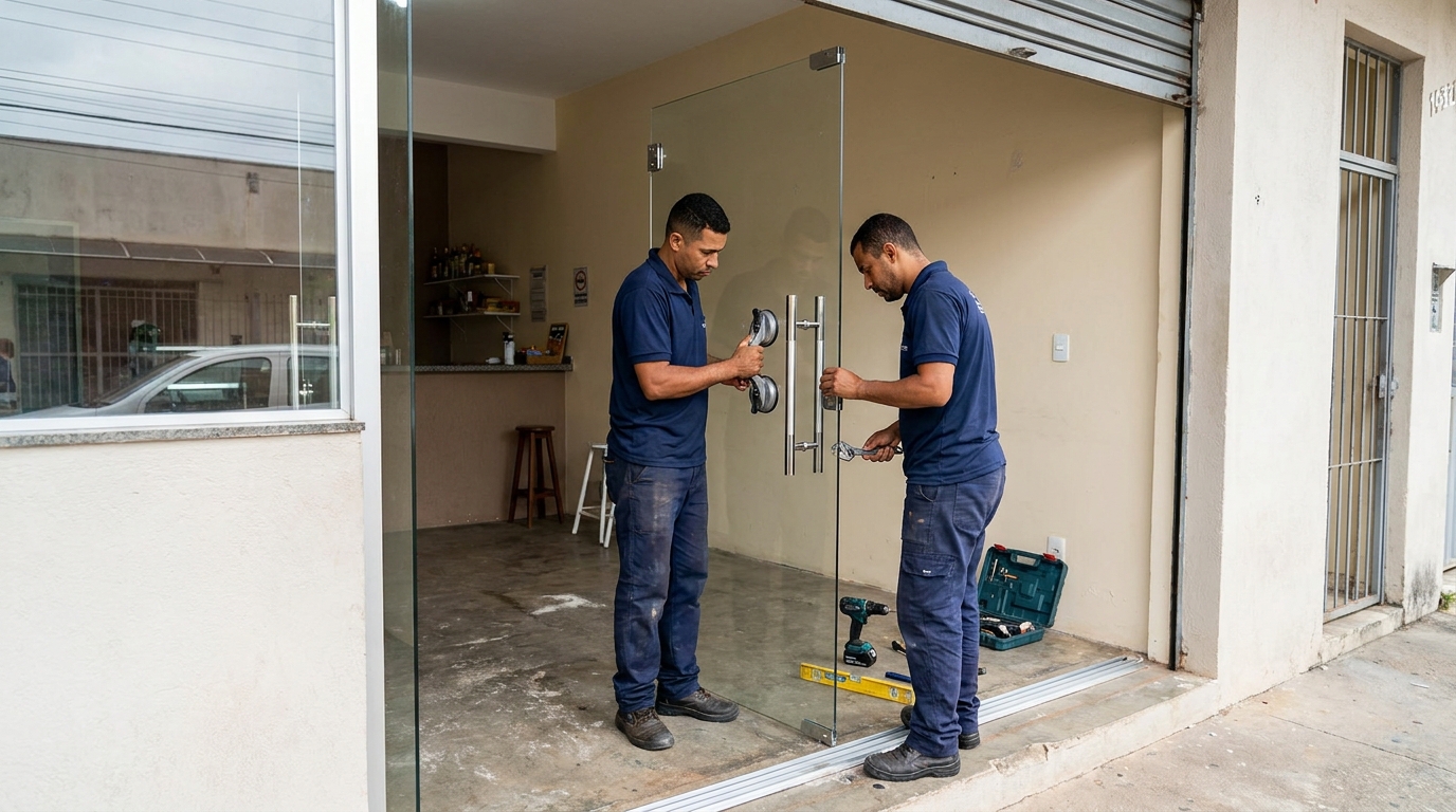 Portas em Vidro em Contagem‑MG