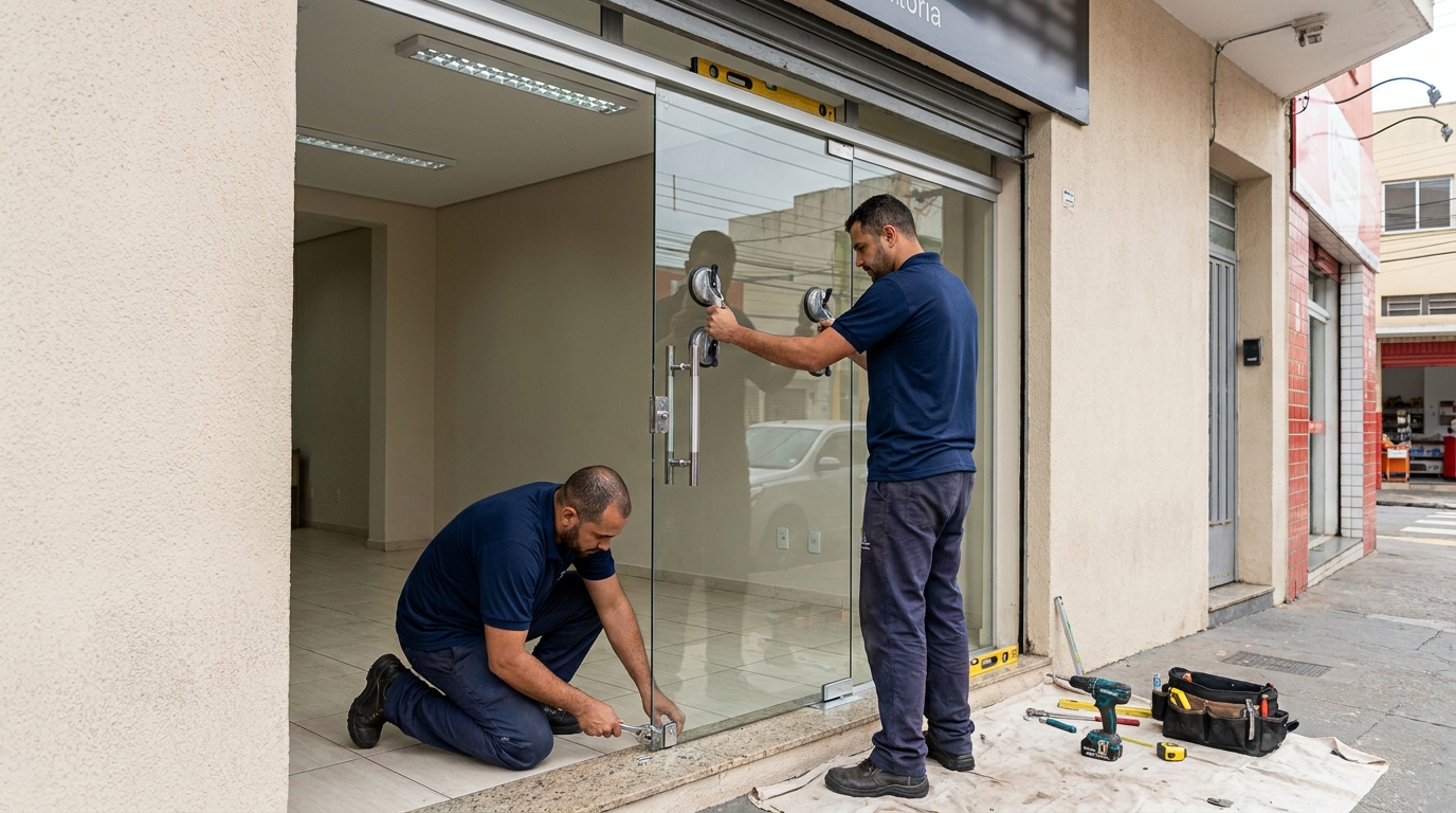 Portas Residenciais e Comerciais em Contagem‑MG